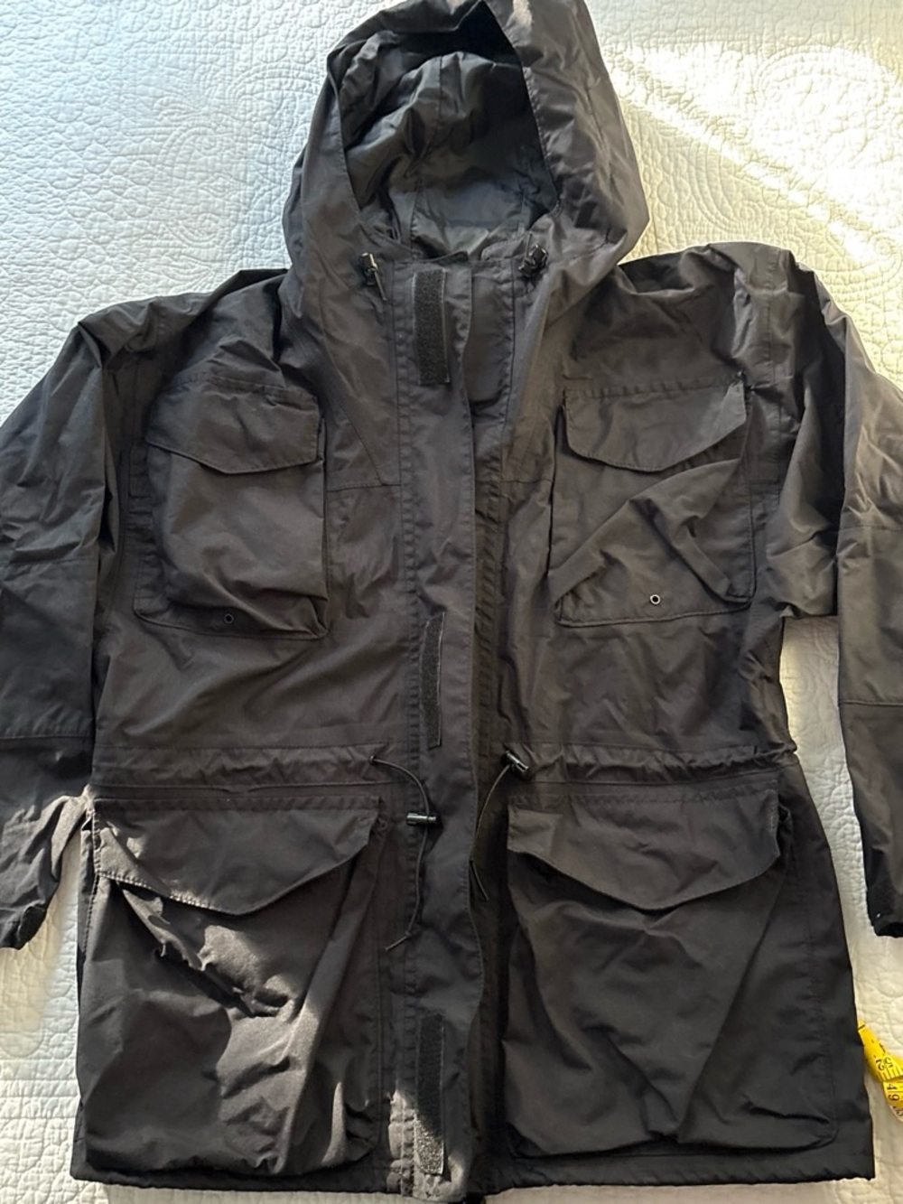 Log Cabin Designs GORE-TEX Men's Black Hooded Field Parka